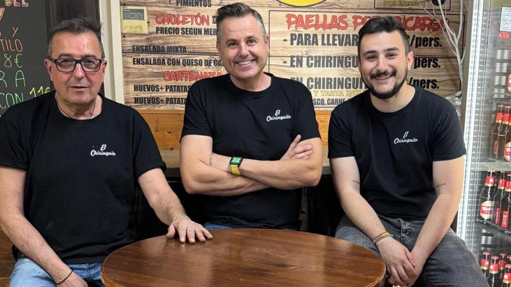 José, Javier y Fernando - Socios de El Chiringuito de Casasola
